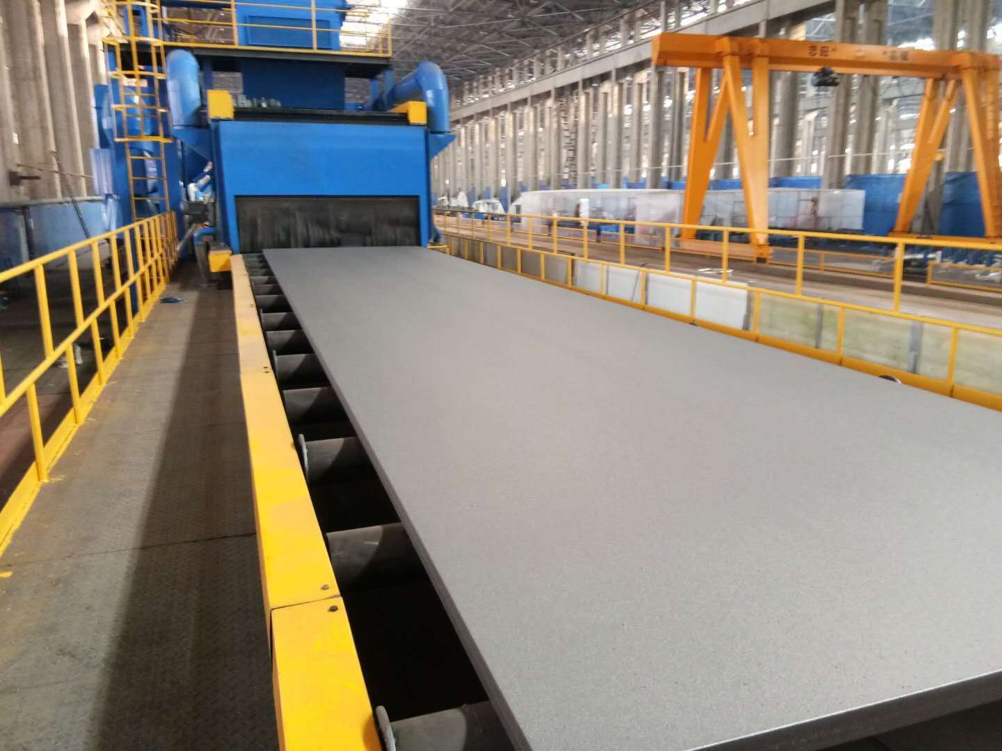 Smart Cuntry Steel Plate Plate Shot Blasting System